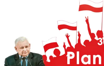 Jarosław Kaczyński podczas konwencji wyborczej PiS w Gdańsku, 12 września 2019 r. / ŁUKASZ DEJNAROWICZ / FORUM