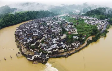 Powódź w prowincji Jiangxi, Chiny, 25 czerwca 2017 r. / MAXPPP / FORUM