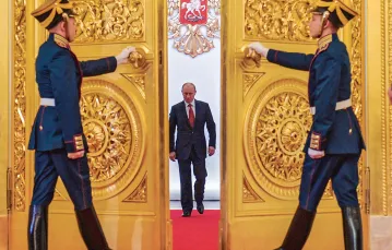 Inauguracja kolejnej kadencji prezydenckiej, Kreml, Moskwa, maj 2012 r. / ALEXEI DRUZHININ / SPUTNIK / EAST NEWS