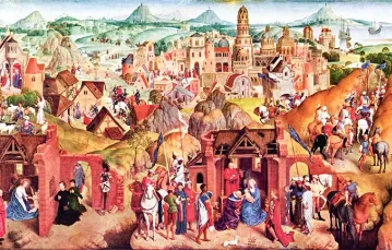 Hans Memling „Siedem radości Marii”, olej na desce, 1480 r. / WIKIPEDIA / DOMENA PUBLICZNA