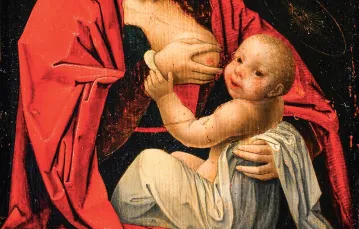Matka Boża, XVI-wieczne przedstawienie z Francji, autor nieznany / FRANÇOIS GUÉNET / AKG / EAST NEWS