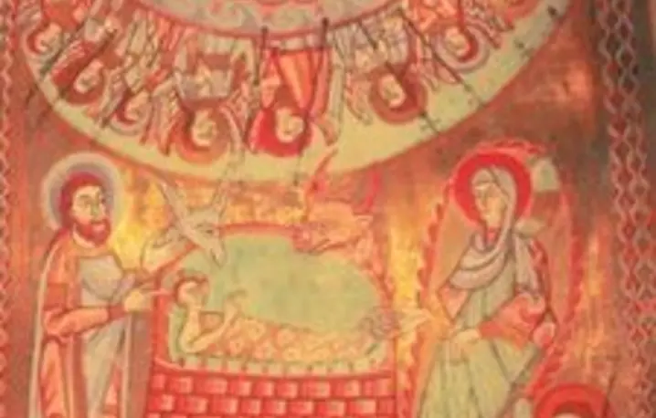 Karta ze "Złotego Kodeksu Gnieźnieńskiego" / 