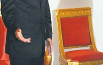 Donald Tusk w Pałacu Prezydenckim, lipiec 2007 r. / Fot. WOJCIECH OLKUŚNIK / Agencja Gazeta / 