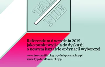 Okładka e-booka Jarosława Flisa "Ordynacja dla Polski". / 