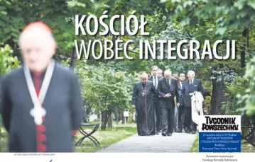 Okładka dodatku "Kościół wobec integracji" / Fotografia na okładce: Tomasz Wiech