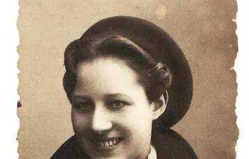 15-letnia Waleria Luro w roku 1938. Wtedy po raz pierwszy spotkała Wila. / Fot. Archiwum rodzinne