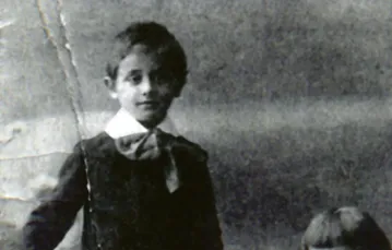 Po lewej: Jerzy Giedroyc ok. 1916 r. / 