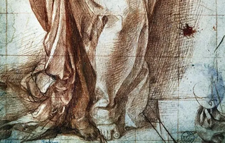 Jacopo Pontormo (1494–1557), „Nawiedzenie Najświętszej Marii Panny”, szkic do obrazu, ok. 1527 r. / Fot. Dea / G. Nimatallah / GETTY IMAGES / FPM