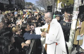 Kard. Jorge Bergoglio, Buenos Aires, 2007 r. / Fot. Eduardo Longoni / CORBIS