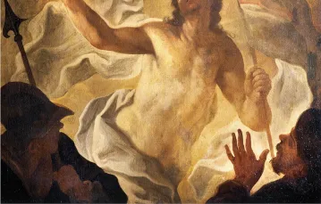 „Zmartwychwstanie” autorstwa Giovanni Battista Paggi (1554–1627). / Fot. De Agostini / GETTY IMAGES / FPM