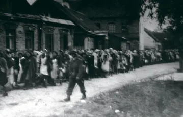 Likwidacja getta w Białymstoku, 16 sierpnia 1943 r. / Fot. W zbiorach ŻIH