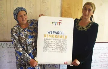 Uczestniczki projektu „Z duchem czasu” w Tadżykistanie / Fot. STOWARZYSZENIE ASTIU / FUNDACJA EDUKACJA DLA DEMOKRACJI