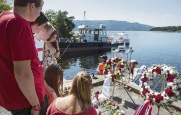 Rocznica masakry na wyspie Utøya, 22 lipca 2013 r. / Fot. Aleksander Andersen / SCANPIX / REUTERS / FORUM
