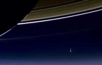 Ziemia widoczna z sondy Cassini / Fot. NASA/JPL-Caltech/Space Science Institute