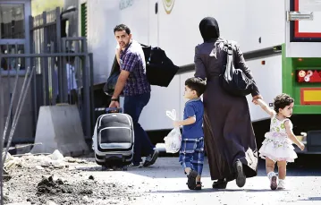 Syryjscy uchodźcy na granicy z Turcją; 31 sierpnia 2013 r. / Fot. Gregorio Borgia / AP/ EAST NEWS 