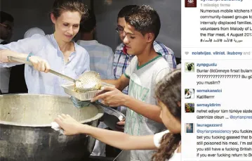 Asma al-Assad gotuje dla uchodźców: zdjęcie z serwisu internetowego Instagram. / 