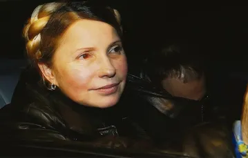 Julia Tymoszenko na Majdanie, 22 lutego 2014 r. / Fot. Vasily Fedosenko / REUTERS / FORUM