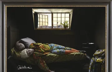 Yinka Shonibare, „Śmierć Chatterton – Henry Wu”, z cyklu „Fake death pictures” / Fot. SHOOTART MOBILE