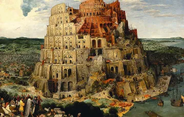 Pieter Bruegel Starszy, „Wieża Babel” / Fot. GOOGLE ART PROJECT