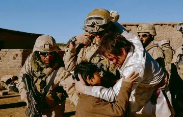 Amerykańscy żołnierze sił specjalnych w Afganistanie – kadr z filmu „Ocalony” z 2013 r. / Fot. Greg Peters / MATERIAŁY PRASOWE