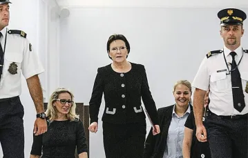 Ewa Kopacz jeszcze w Sejmie, 10 września 2014 r. / Fot. Michał Dyjuk / REPORTER
