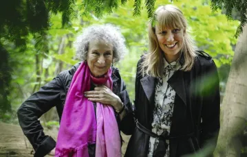 Margaret Atwood i Katie Paterson / Fot. Giorgia Polizzi
