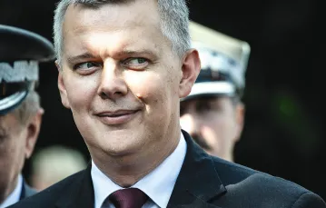 Wicepremier Tomasz Siemoniak, wrzesień 2014 r. / Fot. Karol Serewis / EAST NEWS
