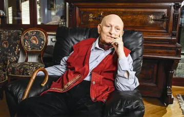 Józef Oleksy (1946–2015), Warszawa, 2 grudnia 2014 r. / Fot. Andrzej Lange / SE / EAST NEWS