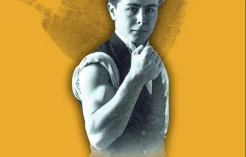 Hofmann i jego biceps, 1905 r. / Fot. The International Piano Archives, University of Maryland