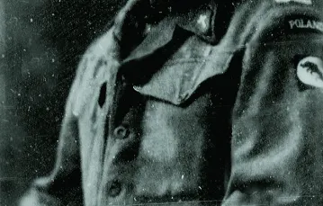 O. Jan Wojciechowski w mundurze kapelana Polskich Sił Zbrojnych na Zachodzie, zdjęcie z lat 1945-47. / Fot. Archiwum IPN