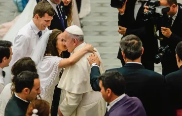 W Auli Pawła VI, Watykan, sierpień 2015 r. / Fot. Franco Origlia / GETTY IMAGES