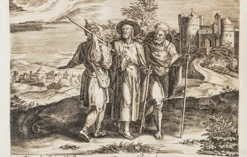 Gerard de Jode (1509–1591) „Chrystus w Emaus” / Fot. John Tamblyn / metaphrastes.wordpress.com