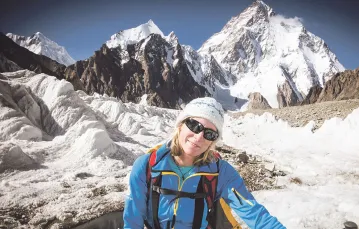 Eliza Kubarska, kadr z filmu „K2. Dotknąć nieba” / Fot. David Kaszlikowski / HBO