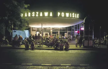 Warszawa, Dworzec PKP Powiśle, architekci Arseniusz Romanowicz i Piotr Szymaniak, 1963 r. / Fot. Filip Springer
