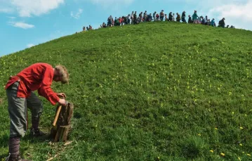 The Traditional Rękawka Festival on the Krakus Mound, 23 April 2019 r. / / ARTUR WIDAK / NURFOTO VIA GETTY IMAGES