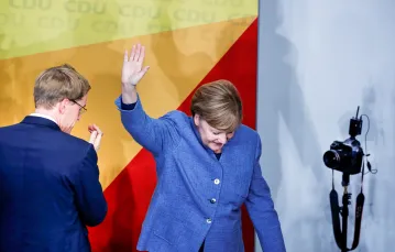 Angela Merkel. / Fot: Axel Schmidt/ Reuters/ Forum