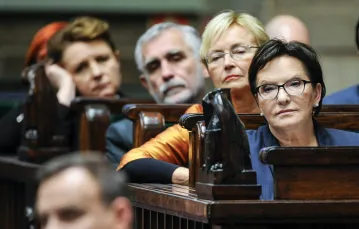 Pierwsze posiedzenie Sejmu VIII kadencji. Warszawa 12.11.2015 r. / / Fot. Bartosz Krupa/East News