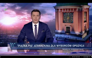 Screen z „Wiadomości” TVP / TymaczemwWiadomosciach na Facebooku / 