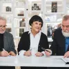 Podpisanie umowy o przekazaniu kolekcji dla Muzeum Fotografii w Krakowie / fot. Dorota Marta / materiały prasowe