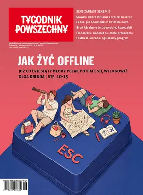 // ilustracja na okładce Przemysław Gawlas & Michał Kęskiewicz dla „TP”