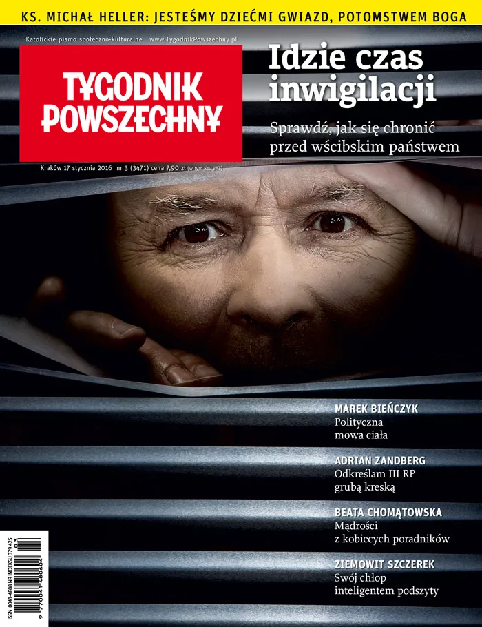Okładka \"Tygodnika Powszechnego\" 03/2016