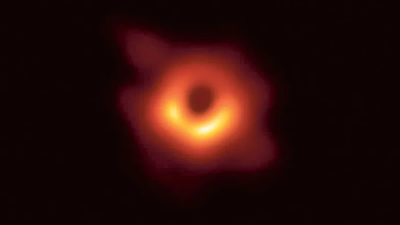 FIRST IMAGE OF A BLACK HOLE