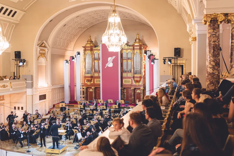 Podczas dziesiątego dnia Konkursu Wieniawskiego. Poznań, 18 października 2022 r. / FOT. FRESH FRAME