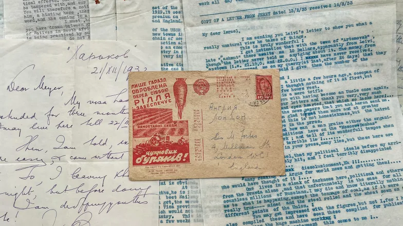 Listy Jerry'ego Bermana ze zbiorów Muzeum Holodomoru w Kijowie / materiały prasowe