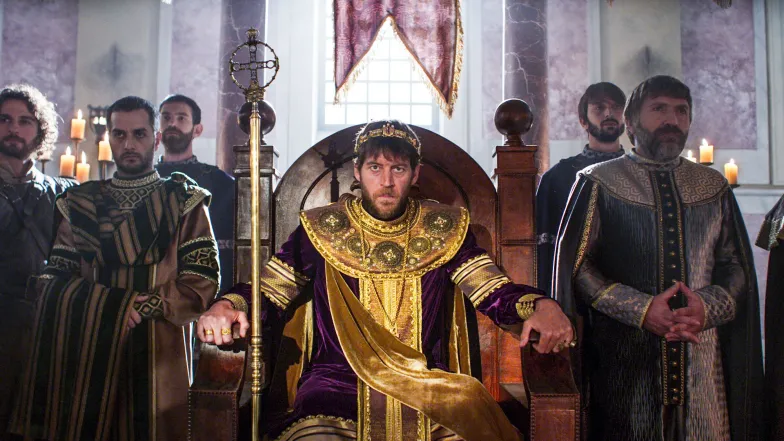 Tommaso Basili, jako cesarz Konstantyn XI, w serialu  "Osmanowie", sezon 1 // Netflix / materiały prasowe