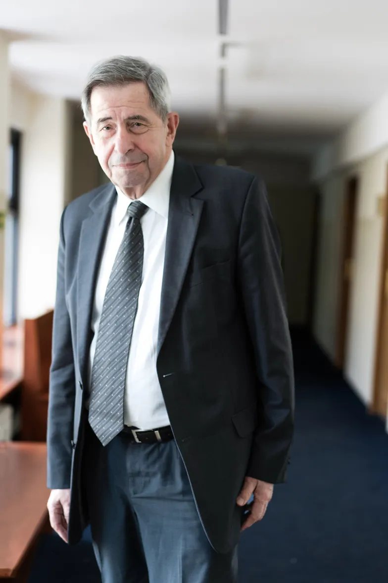 Andrzej Zoll. Kraków, styczeń 2024 r. / Fot. Grażyna Makara