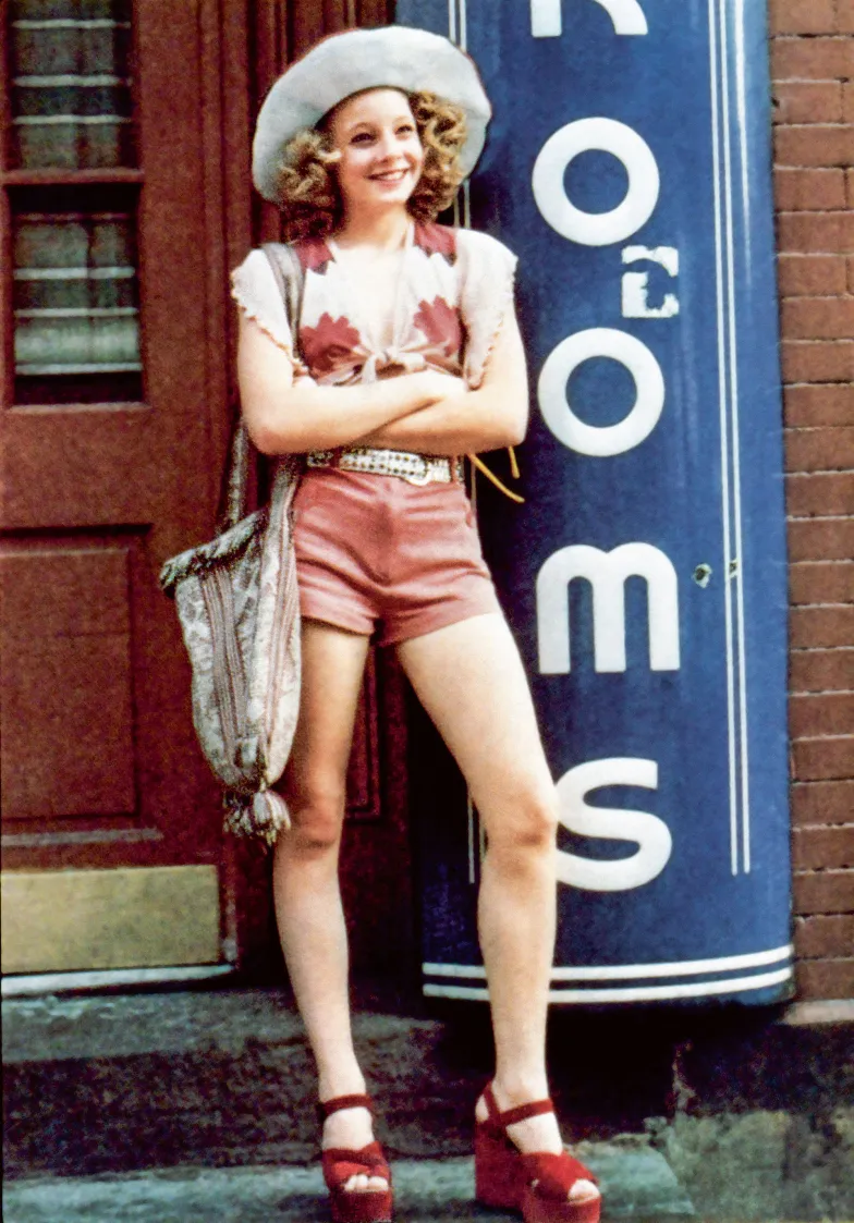 Jodie Foster jako Iris w filmie "Taksówkarz", 1976 r. // Fot. Allstar Picture Library Ltd / Alamy / BE&W