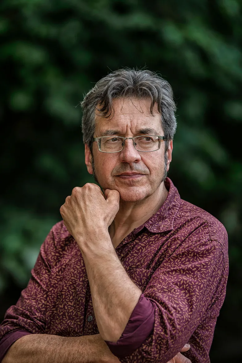 George Monbiot, lipiec 2021 r. // Fot. Guy Reece / Materiały prasowe