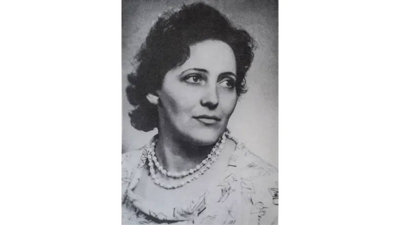 Danuta Dzielińska, 1983 r. Fotografia z katalogu Krakauer Medaillenkunst: Ausstellung der städtischen Galerie "sohle 1" Bergkamen, 1983 r. // Wikipedia.org