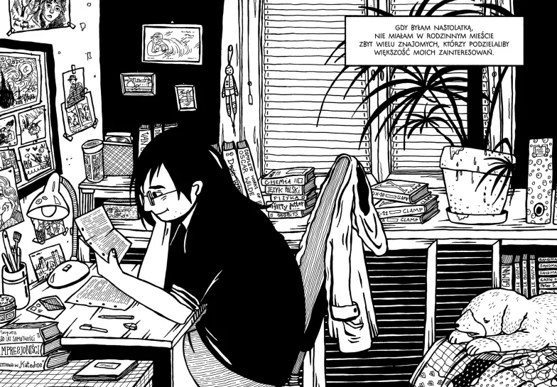 Plansza z komiksu Anny Krztoń „Weź się w garść”, Wydawnictwo Komiksowe, 2018 r. // Dzięki uprzejmości autorki Plansza z komiksu Anny Krztoń „Weź się w garść”, Wydawnictwo Komiksowe, 2018 r. // Dzięki uprzejmości autorki